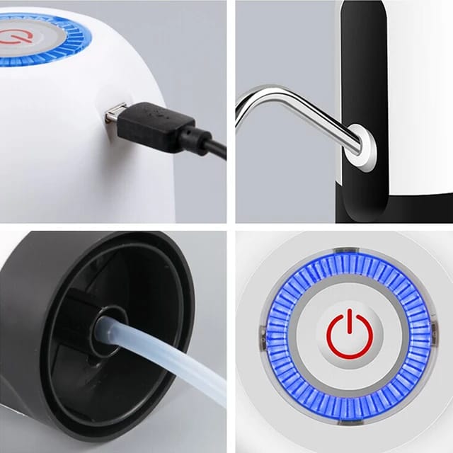 DISPENSER DE AGUA AUTOMATICO RECARGABLE USB RC-886 DA-01