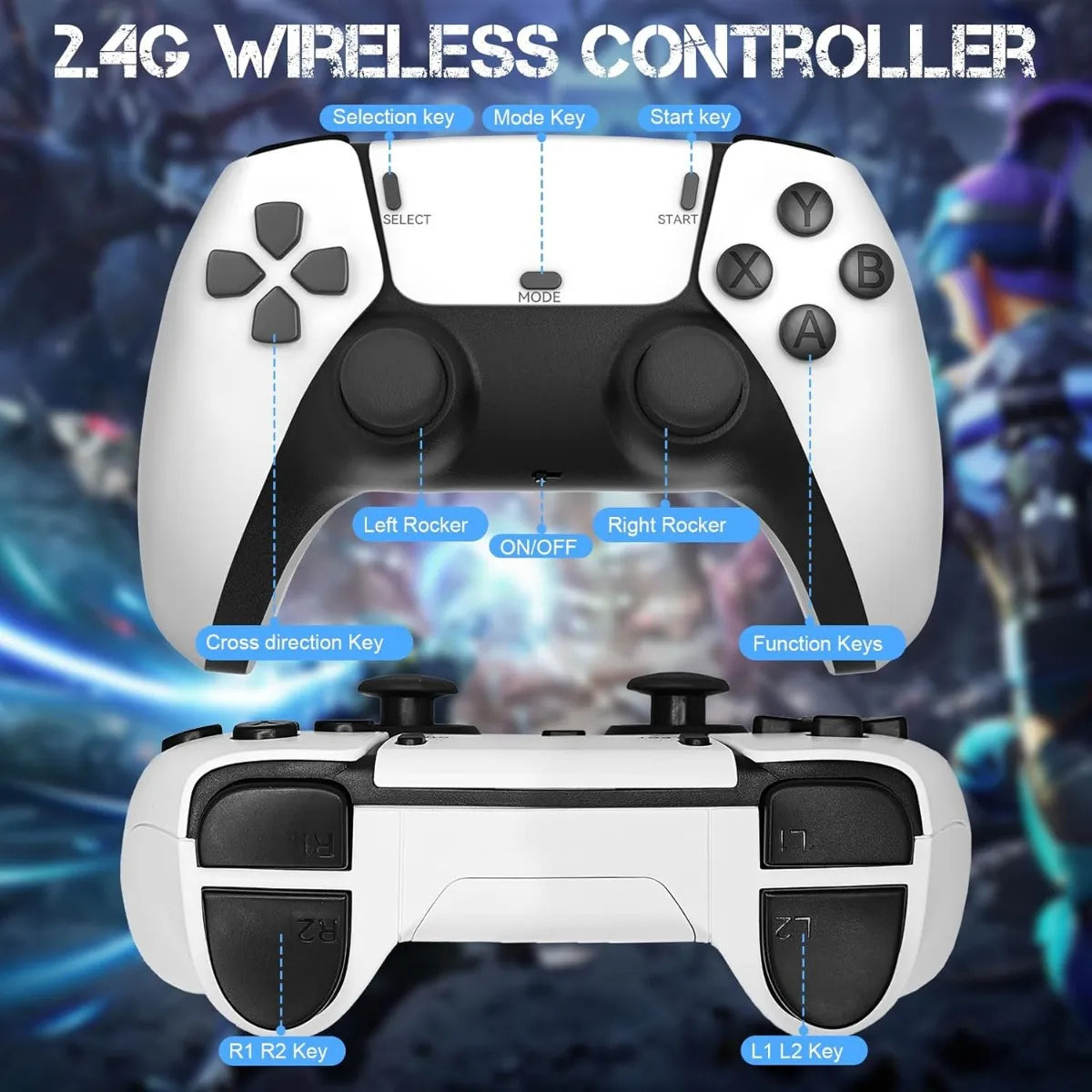 Consola De Juegos Retro, Videojuegos Clásicos Stick 2