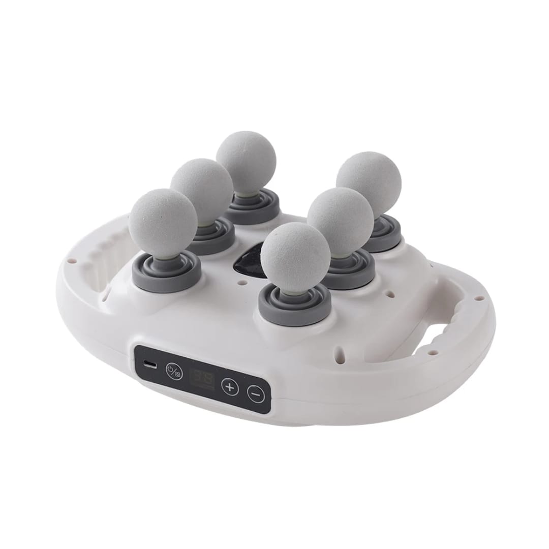 MASAJEADOR 4 CABEZAS RECARGABLE MAS18