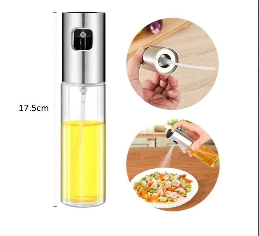 Rociador Aceite Spray Aceto Cocina Condimento Pulverizador Vidrio
