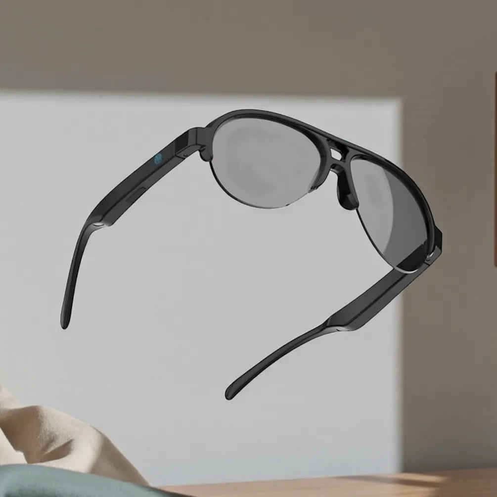 Gafas Inteligentes F08 Con Parlantes Y Micrófono Integrados