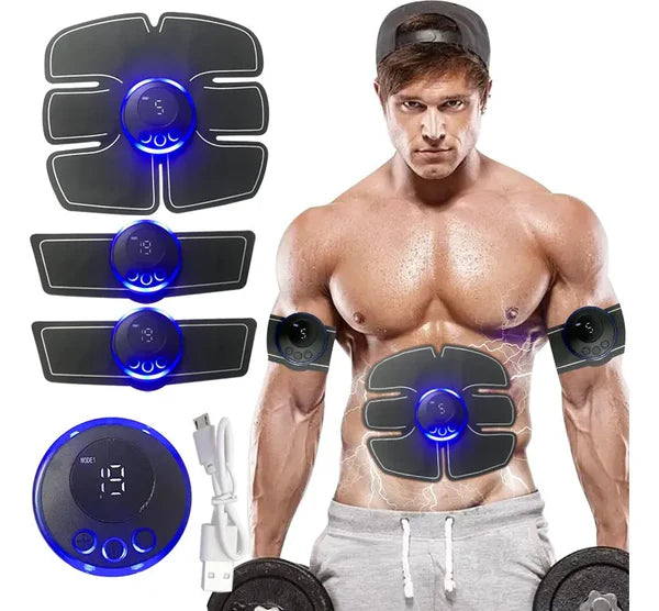 Electro Estimulador Muscular Abdomen Brazos Quemador Grasa