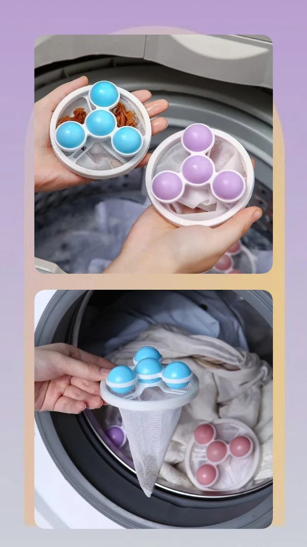 Removedor Pelos Lavarropas Quitapelusa Malla Filtro Mascotas