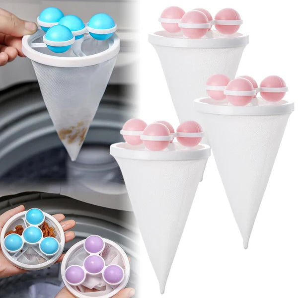 Removedor Pelos Lavarropas Quitapelusa Malla Filtro Mascotas